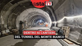 SOTTO 2MILA METRI DI MONTAGNA dentro ai cantieri del TRAFORO DEL MONTE BIANCO [upl. by Rebmit789]