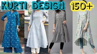 150 New Kurti Design  Kurti Design  Kurti Design 2023 [upl. by Dalli]