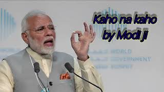 Kaho na Kaho by Modi ji Emraan HashmiCover songAI [upl. by Amalle]