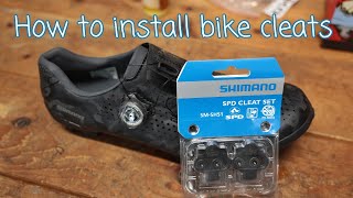 How to Install Bike Shoe Cleats [upl. by Meng47]