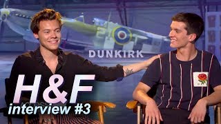 Harry amp Fionn  Dunkirk interview 3 [upl. by Pry]