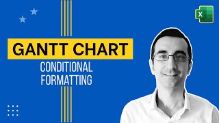 How to create a GANTT CHART in Excel using Conditional Formatting [upl. by Bartley]