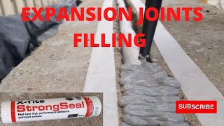 How to fill expansion joints in concrete [upl. by Ondrea766]