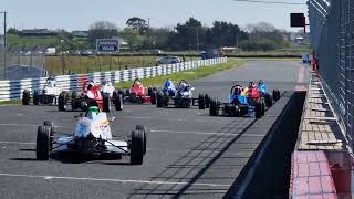 500 MRCI Spring Race Meeting Formula Ford 1600 Race 1 Start [upl. by Bouldon]