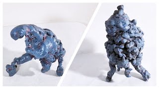 Making Sculptures From Expandable Foam [upl. by Norry]