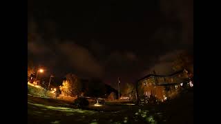 10x10x24 Northern Lights night lapse 14 hours from Dusk til Dawn Hinton WV [upl. by Orabla]