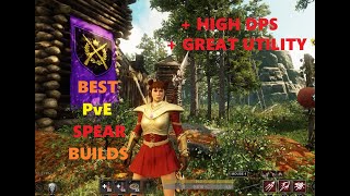 New World Aeternum  BEST PvE SPEAR DPS BUILDS  InDepth Guide [upl. by Ilehs663]