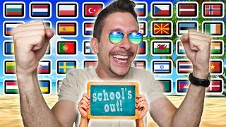 How To Say quotSCHOOLS OUTquot In 39 Different Languages Part 1 [upl. by Weintrob]