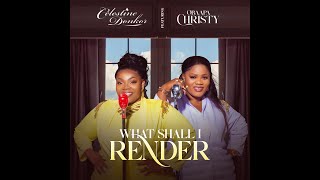 Celestine Donkor  What shall I render ft Obaapa Christy [upl. by Miles263]