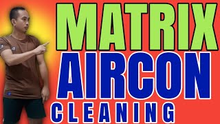 Aircon Cleaning Window Type  Matrix [upl. by Branen296]