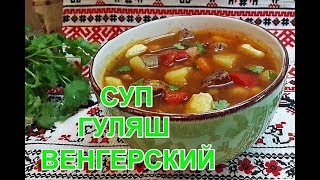 ОЧЕНЬ ВКУСНЫЙ СУП ГУЛЯШ С МЯСОМ НОВЫЙ РЕЦЕПТ ОТ ТАТЬЯНЫ [upl. by Lundt]