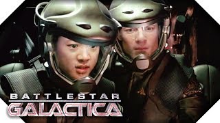 Battlestar Galactica  First Cylon Encounter [upl. by Assetnoc]