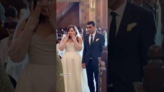 Արցունքներն ու հուզմունքը զսպելով 😍❤️ wedding armenian bride hars harsaniq haykakanharsaniq [upl. by Kenwrick333]