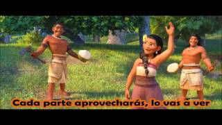 Moana  Vaiana  Where You Are Castilian Spanish Lyrics HD [upl. by Schell969]