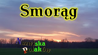 Nazwisko Smorąg [upl. by Roch655]