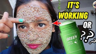 Green Mask Stick  Does This Green Mask Work I Tried Green Mask And Shocked 😳  Viral Video [upl. by Ray]