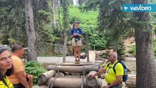 Hike to Grinnell Lake via Glacier Boat Company at Many Glacier Section of Glacier National Park [upl. by Yentruok351]