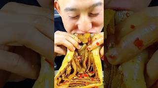 Which part of a cow is a beef omasum mukbang asmr eatingchallenge viral [upl. by Mahan]