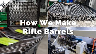 How We Make Rifle Barrels at Tactical Kinetics [upl. by Namijneb164]