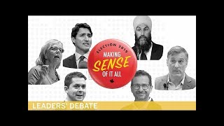 Official Leaders Debate  Federal Election 2019 [upl. by Brenden816]