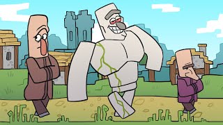 Dr Livesey walking Meme but its Minecraft Golem [upl. by Ruperta]