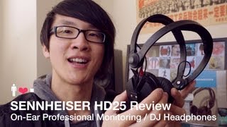 Sennheiser HD25 Headphone Review amp Comparisons 25 Year Classic [upl. by Festatus]