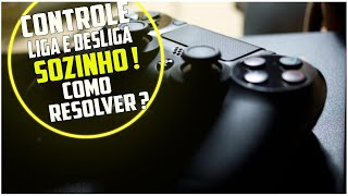 Controle de PS4 Desligando e Ligando Sozinho  Como Resolver  Gaames Deni [upl. by Mesics]