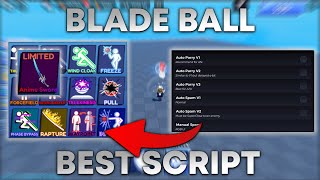 Best Event Blade Ball Script  Auto Parry V3 Auto Spam  Mobile And Pc SCript Op No Key [upl. by Worrad]