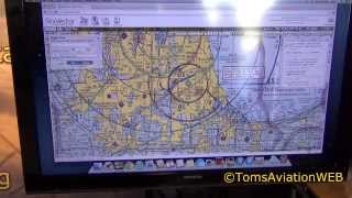 Skyvector Flight Planner Aeronautical Charts demostration EAA AirVentur 2013 [upl. by Llenrep]