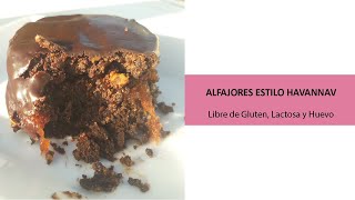 Alfajores tipo Havanna  Libre de GLUTEN y VEGANO [upl. by Luebke]