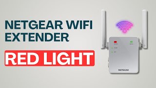 Netgear WiFi Extender Red Light [upl. by Eeryk]