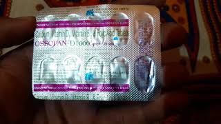 OSSOPAN D 1000 tablet uses benefitsside effects review in hindi [upl. by Heidt]