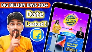 Flipkart Big Billion Days 2024 Sale Date  Big Billion Day Sale 2024  BBD 2024 Sale Date [upl. by Onifur370]