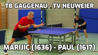 TB Gaggenau  TV Neuweier Marijic 1636  Paul 1617 [upl. by Survance]