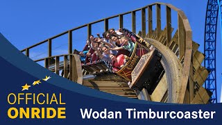 POV  WODAN Timburcoaster EuropaPark  OFFICIAL ONRIDE shot on RED EPIC [upl. by Nois742]