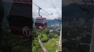 Cable car view chinsweemalaysiatravelmalaysiatourismtravelfoodkualalumpurcityviews [upl. by Fiorenze]