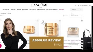 Lancôme Absolue Is It Worth the Hype [upl. by Nagear]