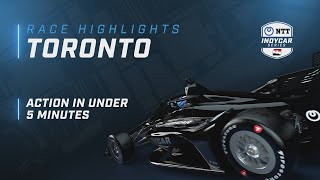 Race Highlights  2023 Honda Indy Toronto  INDYCAR [upl. by Mit]