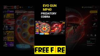 🧐🧐FF EVENT🤯 EVO GUN MP40🙀PREDATORY COBRA 🤓🤓FF REWARD😋shorts [upl. by Eradis32]