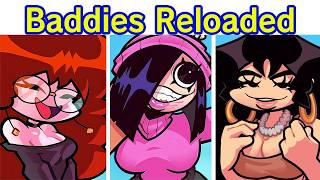 Friday Night Funkin VS FNF Baddies Reloaded FULL WEEK  Cutscenes FNF Mod Stalker GirlPicoGF [upl. by Wendel]