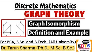 GraphIsomorphism  TheoryofGraph  discretemath discretemathematics [upl. by Humph]