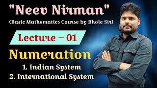 Numeration System  Indian System of Numeration and International System of Numeration  Bhole Sir [upl. by Anelys83]