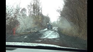 Hawaii Civil Defense and Lava Evacuees Leilani [upl. by Libby]