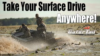 How to Run a GatorTail Surface Drive Through Anything [upl. by Karlise]