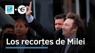 Argentina entre inflación recesión y el costo social de los recortes de Milei [upl. by Nnylkcaj459]