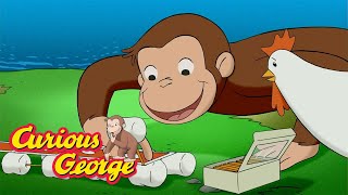 George Builds a Bridge 🐵 Curious George 🐵 Kids Cartoon 🐵 Kids Movies [upl. by Etterrag]