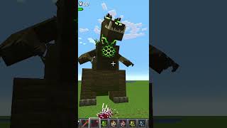 Tremorzila vs Deepling Angler in Minecraft shorts Minecraft [upl. by Nnaitak]