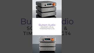 Burson Timekeeper amp Soloist GT4 bursonaudio headphoneamplifier audiophile poweramplifier [upl. by Eppilihp353]