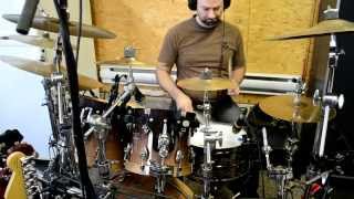 Ayotte Custom drums recording thru sonar and videopad [upl. by Joacimah]