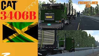 quotFlb In the woodsquot Cat 3406B Series American truck SImulator Ats 141 [upl. by Persas]